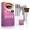 Weilnell Eyelash & Eyebrow Color Kit Professional Instant Dark Brown Lash & Brow Color Kit Eye Lash & Eye Brow Coloring Set With Natural Bushy Results Easy To Use & Salon At Home 7Ml (Dark Brown)