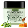 Weilnell Beef Tallow And Honey Balm For Skin  All Natural Moisturizer Hydrates And Nourishes The Skin Grass Fed Beef Tallow and Honey Balm Blend Deeply Moisturizing For Face and Body Natural Skin Care
