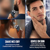 Xtreme Barbasol Rotary Shaver Rechargeable Electric Rotary Shaver With Stainless Steel Blades Pop-Up Trimmer Wireless Cordless Electric Razor Close Shave Full 8 Hour Charge Provides 45 Minute Run-Time