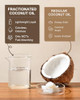 Yoken Organic Fractionated Coconut Oil 32 Fl Oz Usda Certified Liquid Coconut Oil For Hair & Body Carrier Oil For Essential Oils Unscented Hexane Free