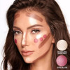 Youngfocus Cosmetics Cream Contour Best 8 Colors Contouring Foundation - Highlighting Makeup Kit/Concealer Palette - Vegan Cruelty Free And Hypoallergenic - Instruction Manual Face Blushes