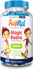 2X Actikid Magic Beans Vegan Multi-Vitamin 60X Blueberry Flavour | Gelatin Free | Kid'S Vitamin | Immune Booster