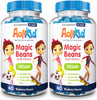 2X Actikid Magic Beans Vegan Multi-Vitamin 60X Blueberry Flavour | Gelatin Free | Kid'S Vitamin | Immune Booster