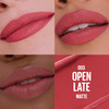 MAYBELLINE Serum Lipstick Hydrating Lip Makeup with 8HRs of Lip Plumping Moisture with Hyaluronic Acid + Oil Blend Open Late