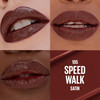 MAYBELLINE Serum Lipstick Hydrating Lip Makeup with 8HRs of Lip Plumping Moisture with Hyaluronic Acid + Oil Blend Speed Walk