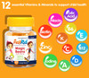 Actikid Magic Beans Multivitamin 45X Orange Flavour, Gelatine Free, Vitamins For Children, Immune System Booster, Halal