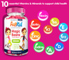 Actikid Magic Beans Vegan Multi-Vitamin 60X Red Berries Flavour | Gelatine Free | Children'S Vitamin | Immunity Booster