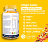Actikid Magic Beans Vegan Multi-Vitamin 60X Tropical Twist Flavour | Gelatine Free | Children'S Vitamin | Immune System Booster