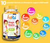 Actikid Magic Beans Vegan Multi-Vitamin 60X Tropical Twist Flavour | Gelatine Free | Children'S Vitamin | Immune System Booster