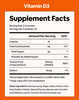 Black Girl Vitamins - Vitamin D3 Gummies, for Immune, Energy, and Bone Support, 2000IU (50mcg) Vitamin D per Serving, Gluten-Free Vitamin D Gummies