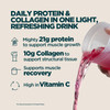 Myprotein Clear Whey Protein + Collagen | Raspberry Lemonade - 500 g (20 Servings) | Juice-Style Protein Powder with Hydrolysed Collagen & Vitamin C | 21g Protein per Serving | Fitness Drink