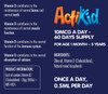 ActiKid Vitamin D3 Drops 30ml for Newborn Babies, Infants and Children, (a Vegan, Sugar Free, Preservative Free, no Allergens, Baby, Vitamin D Supplement) - Immunity Boost