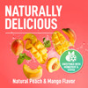 Keppi Electrolytes Powder – Peach Mango Flavor – No Sugar Hydration Supplement with Potassium, Magnesium, Sodium – 50 Servings – Keto, Vegan, Fasting-Friendly, Zero Calorie Electrolyte Drink