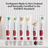 Red Seal Fluoride Free Whitening Toothpaste - Mint - Vegan Friendly Cruelty Free No Synthetic Colors or Artificial Flavors NATRUE Certified Natural Ingredients Paraben & SLS Free 3.53 oz