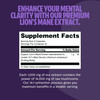 FreshCap Organic Mushroom Capsules Supplement - Fruiting Body Extract (Lion's Mane, 180 Capsules)