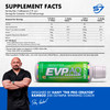 Evogen EVP AQ - Liquid Glycerol Muscle Volumizer | Pre Workout for Pumps Vascularity & Hydration | Premium Preworkout for Men & Women | Sour Apple | 16 fl oz