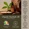 Gya Labs Baobab Oil - 1.7 Fl Oz - Carrier Oil for Hair, Skin, Face, Scalp & Body Massage
