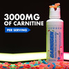 Evogen Carnigen Premium L Carnitine Liquid – L Carnitine 3000 Supplement | L Carnitine Supplement for Fat Metabolism & Recovery | Acetyl L-Carnitine | Caffeine Free | Sour Gummies | 31 Servings