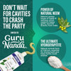 GuruNanda Hydroxyapatite Toothpaste, SLS & Fluoride Free, Whitening Toothpaste with Tongue Scraper & Squeezer - Freshens Breath, Fights Plaque - Natural CocoMint Jasmine Neem, 4.2oz