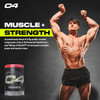 Cellucor C4 Ultimate Strength Pre Workout Powder - Tri-Stim Experience 300mg Caffeine+TeaCrine+Dynamine - Creatine & Beta-Alanine - Energy Supplement for Men & Women - Watermelon 20 Servings