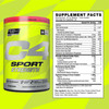 Cellucor C4 Sport Strength Pre Workout Powder - NSF Certified for Sport - Beta-Alanine Creatine 200mg Caffeine - Sugar Free Energy Supplement for Men & Women - Hawaiian Punch Berry Blue 20 Servings