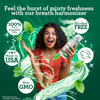 GuruNanda Dual Barrel Breath Harmonizer Mouthwash - Freshens Breath - Alcohol & Fluoride Free with Sodium Chlorite & Essential Oils - Wild Mint Flavor, 32 Fl Oz