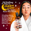 GuruNanda Cinnamon Oil Pulling Mouthwash, Promotes Calmness, with Neem & Ashwagandha for Fresh Breath & Happy Gums, Alcohol-Free, 16 Oz