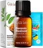Gya Labs Benzoin Resinoid Essential Oil - 0.34 Fl Oz - for Hair Skin Diffuser Aromatherapy & DIY Candle Making Scent