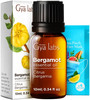 Gya Labs Bergamot Essential Oil - 0.34 Fl Oz - for Hair Skin Diffuser Aromatherapy & DIY Candle Making Scent