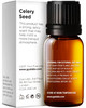 Gya Labs Celery Seed Essential Oil - 0.34 Fl Oz - for Hair Skin Diffuser Aromatherapy & DIY Candle Making Scent