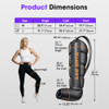 SAN HIMA Air Compression Leg Massager - Sequential Full Leg Compression Boots for Circulation & Pain Relief | 6 Modes 6 Intensity Recovery Boots for Athletes - Feet, Calves & Thighs (Large)