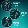 REXONA Men Antiperspirant Deodorant Spray, 72 hour sweat & odor protection*, Active Dry, with MotionSense technology, 150ml