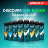 REXONA Men Antiperspirant Deodorant Spray, 72 hour sweat & odor protection*, Active Dry, with MotionSense technology, 150ml