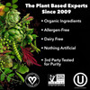 PlantFusion Complete Vegan Protein Powder - Plant Based Protein Powder with BCAAs Digestive Enzymes and Pea Protein - Keto Gluten Free Soy Free Non-Dairy No Sugar Non-GMO - Cookies & Cream 2 lb