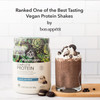 PlantFusion Complete Vegan Protein Powder - Plant Based Protein Powder with BCAAs Digestive Enzymes and Pea Protein - Keto Gluten Free Soy Free Non-Dairy No Sugar Non-GMO - Cookies & Cream 2 lb