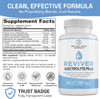 REVIVER Superior Absorption Electrolyte Pills - Salt Tablets for Runners & Fasting Electrolytes Supplement, Sugar-Free Salt Pills for Hydration, Cramp Defense, Keto Support 120, Electrolyte Capsules