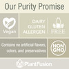 PlantFusion Complete Lean Plant Based Protein Powder - Prebiotic Fiber Superfoods & Digestive Enzymes - Vegan Gluten Free Soy Free Non-GMO - Vanilla 1.85 lb