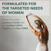 PlantFusion Organic Multivitamin for Women with Iron One Daily Vegan Multivitamin with Plant Based B12 D3 & Whole Food Blend for Energy & Immune Support - 30 Tablets (1 Month Supply)