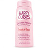 HAPPY CURVES Comfort Powder: Talc Free Anti Chafe Body & Foot Dusting Powder Deodorant to Control Inner Thigh Chafing, and Private Areas 6oz (Pack of 1) - Tropical Oasis