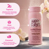 HAPPY CURVES Comfort Powder: Talc Free Anti Chafe Body & Foot Dusting Powder Deodorant to Control Inner Thigh Chafing, and Private Areas 6oz (Pack of 1) - Tropical Oasis