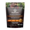 PlantFusion Turmeric and Ginger Drink Mix - Fermented Whole Food Nutrition Herbal Supplement Powder with Curcuminoids - USDA Certified Organic Non-GMO Vegan Gluten-Free 4.76 oz 30 Servings