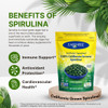 Earthrise Superfood 100% California Grown Spirulina 500mg Tablets (360 Count) Natural Premium Spirulina Vegan Gluten Free Keto Friendly Non -GMO High in Vitamins & Minerals