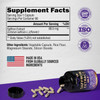 NUTRAHARMONY Natural Saffron Supplements - Pure Saffron Extract 88.5 mg - Made in USA - Mood | Focus | Vision | Energy Support - Eye Health for Women & Men - NonGMO Vegan Pills - 90 Powder Capsules, 3 Month Supply