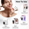 BIKTIC 3-in-1 Electric Makeup Brush Cleaner & Dryer, Automatic Brush Cleaner Machine with Deep Cleaning and  Adjustable Drying USB Powered for All Size Makeup Brushes Blush Brushes and  Sponges