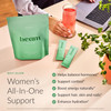 Beam Glow Hormone Balance Supplement for Women – Cortisol Supplement for Women PMS Relief Supplement Perimenopause & PCOS Support Womens Vitamins Thyroid Support with Ashwagandha & Selenium