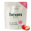 Beam Kids Multivitamin Powder – Kids Vitamins with Greens Probiotic & Prebiotic Immune Support for Children & Toddlers No Artificial Sweeteners for Picky Eaters 20 Servings Strawberry Flavor
