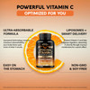 NUTRAHARMONY Liposomal Vitamin C 1700 mg - High Absorption Fat Soluble Complex - Antioxidant, Energy Boost & Immune Support - Vitamin C Supplement Made in USA - NON-GMO, SOY-Free & Gentle on Stomach - 180 Capsules