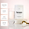 Beam Collagen Powder Collagen for Women Collagen with Hyaluronic Acid Collagen Peptides Type 1 and 3 with Biotin Grass Fed Bovine Third-Party Tested Best for Coffee Vitamin C 30 Servings