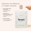 Beam Grass Fed Whey Protein Powder – Chocolate Peanut Butter 12 Servings 22g Protein Per Serving Clean Whey Isolate & Concentrate Low Carb Paleo Friendly GMO Free Gluten Free 3rd Party Tested