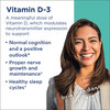 MethylPro Vitamin D3 5,000 IU - Delivers 125 mcg Vitamin D3 - Supports Bone Strength Immune Balance & Mood Wellness - 90 Servings - 90 Capsules